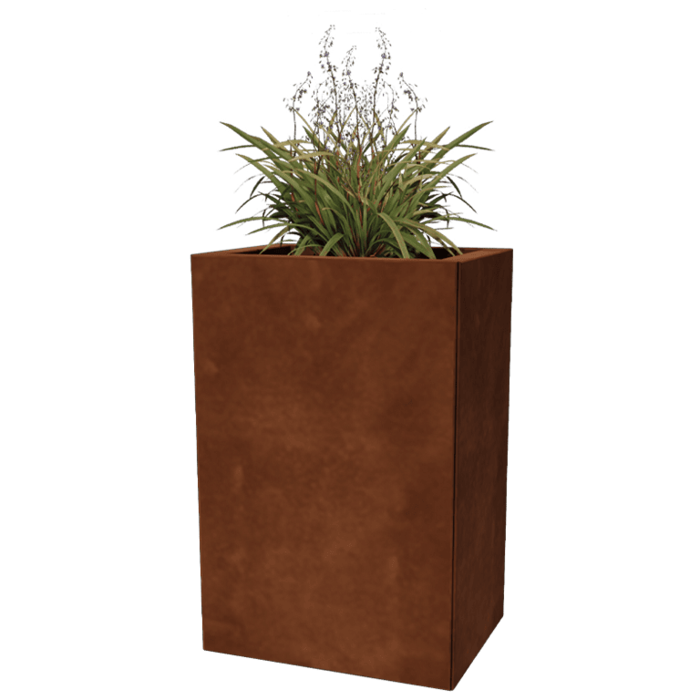 Ζαρντινιέρα από χάλυβα Corten - Ορθογώνιο - 30 x 40 cm