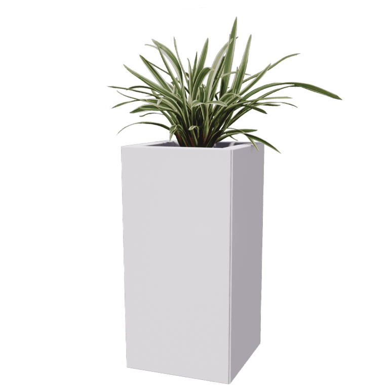 Ζαρντινιέρα από χάλυβα - Τετράγωνο - 30 x 30 cm