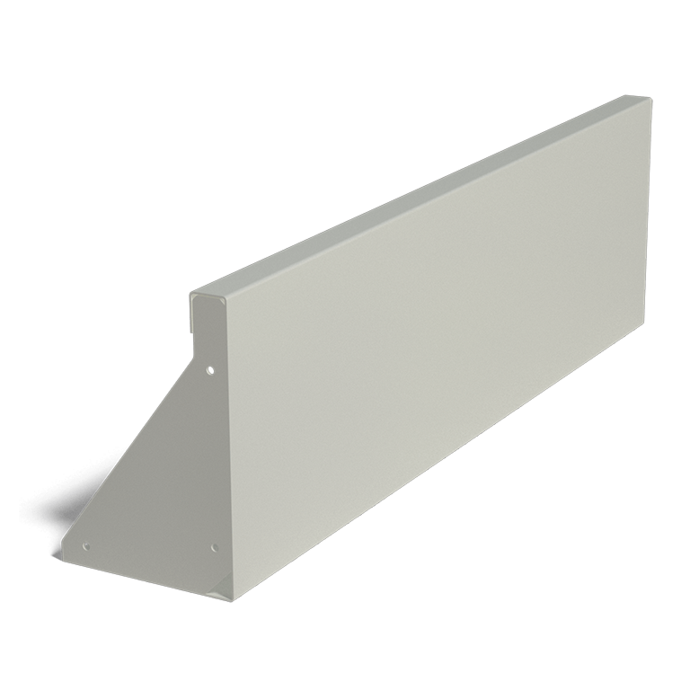 Τοίχος συγκράτησης από χάλυβα - Ίσιο - 100 x 30 cm