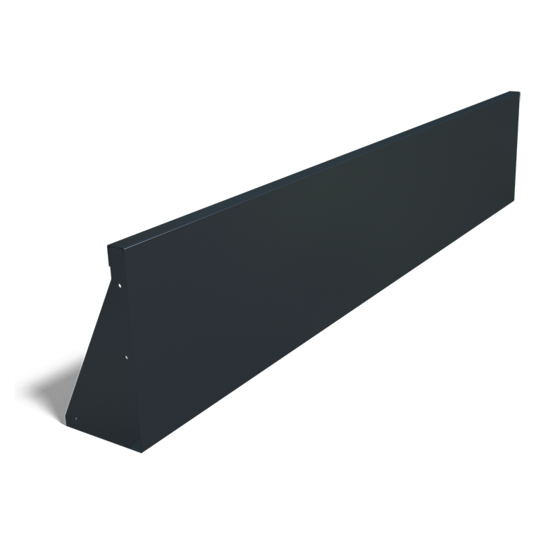 Τοίχος συγκράτησης από χάλυβα - Ίσιο - 200 x 200 x 40 cm