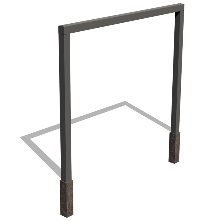 Πέργκολα από χάλυβα - Ίσιο - 300 x 230 cm