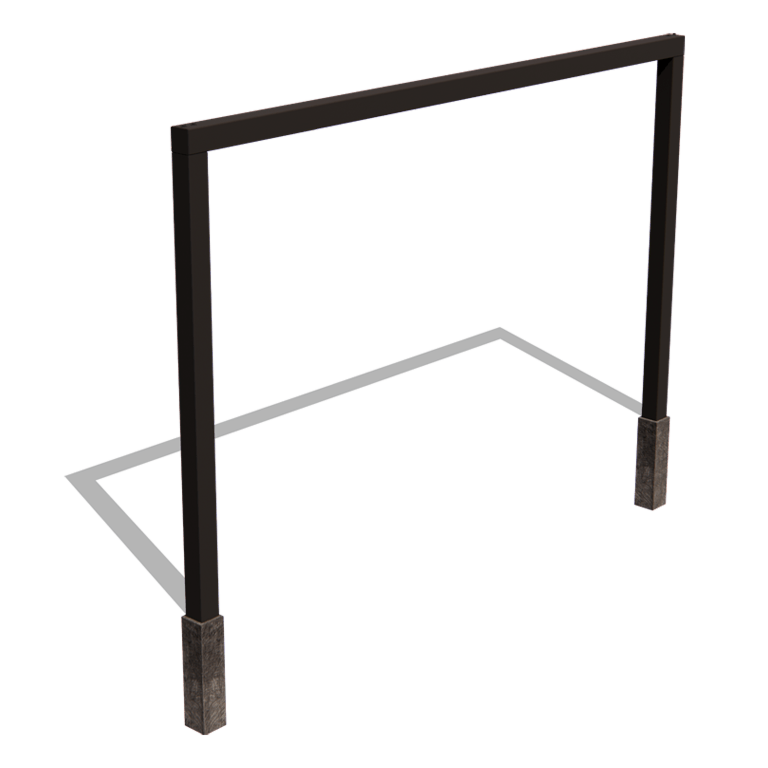 Πέργκολα από χάλυβα - Ίσιο - 400 x 230 cm