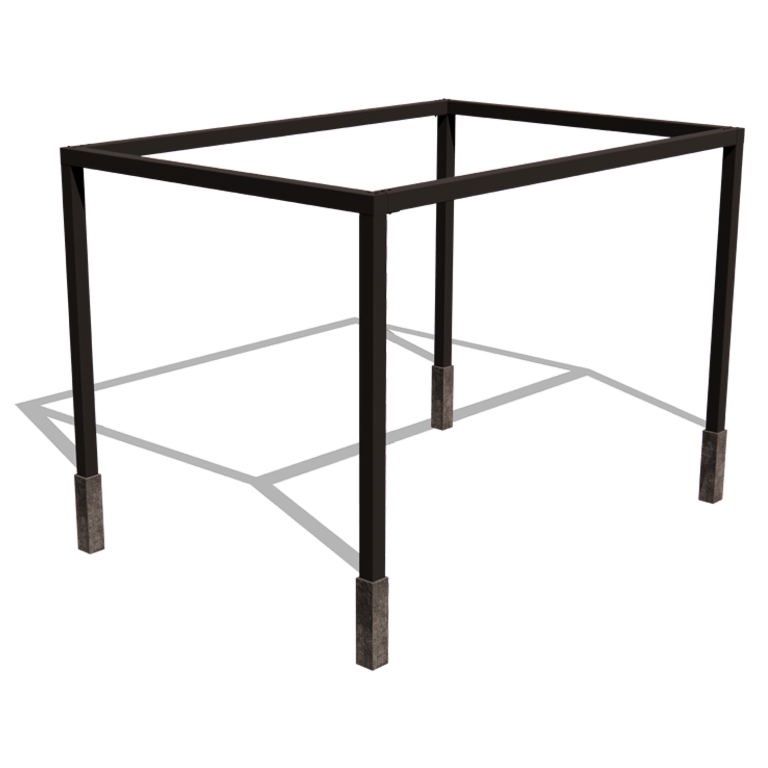 Πέργκολα από χάλυβα - Ορθογώνιο - 424 x 300 x 230 cm