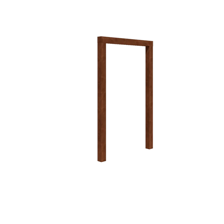 Πέργκολα από χάλυβα Corten - Ίσιο - 150 x 230 cm - Χωρίς βάση από σκυρόδεμα