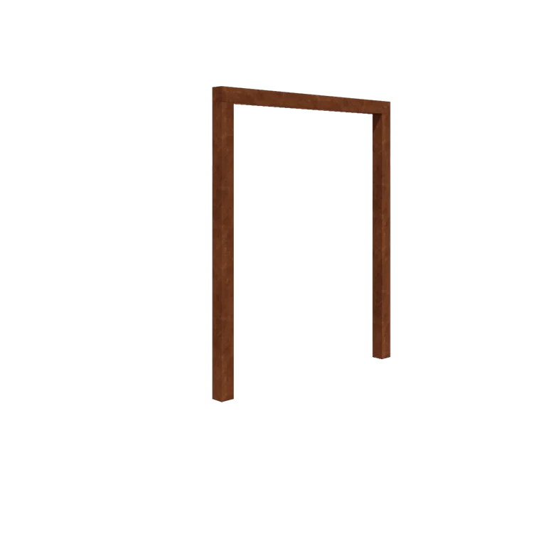 Πέργκολα από χάλυβα Corten - Ίσιο - 200 x 230 cm - Χωρίς βάση από σκυρόδεμα