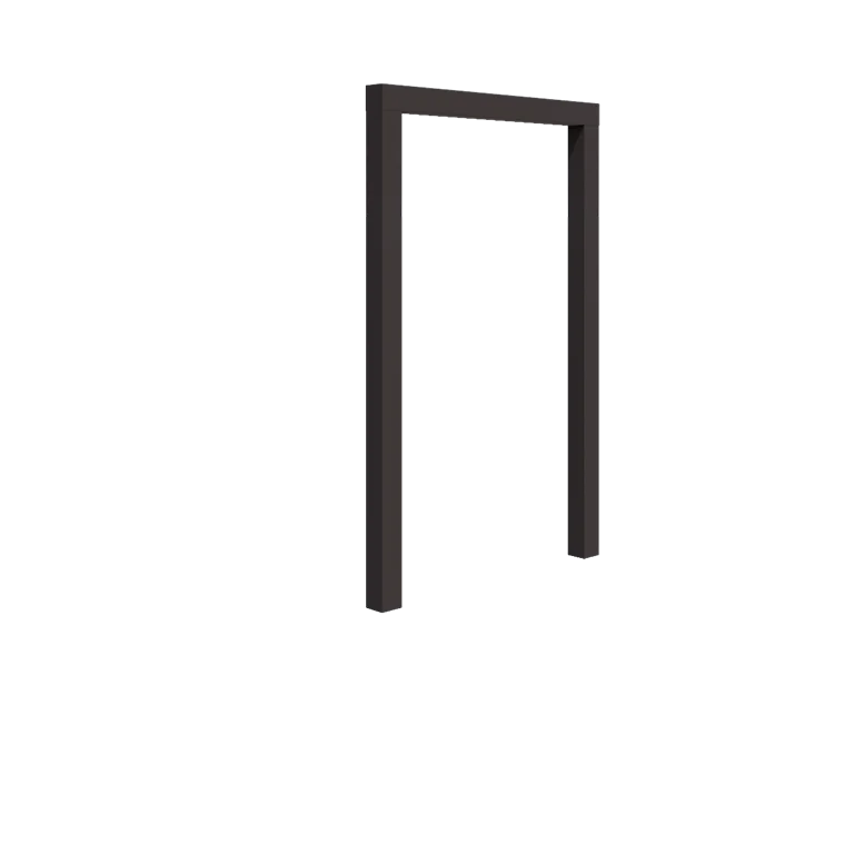 Πέργκολα από χάλυβα - Ίσιο - 150 x 230 cm - Άλλο χρώμα RAL - Χωρίς βάση από σκυρόδεμα