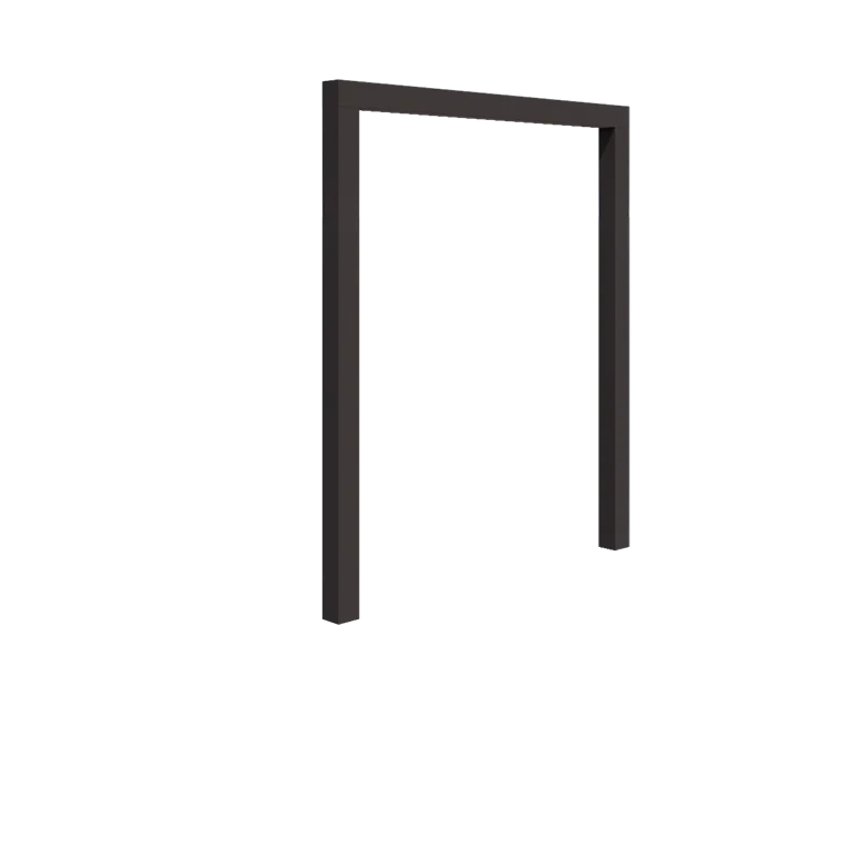 Πέργκολα από χάλυβα - Ίσιο - 200 x 230 cm - Άλλο χρώμα RAL - Χωρίς βάση από σκυρόδεμα