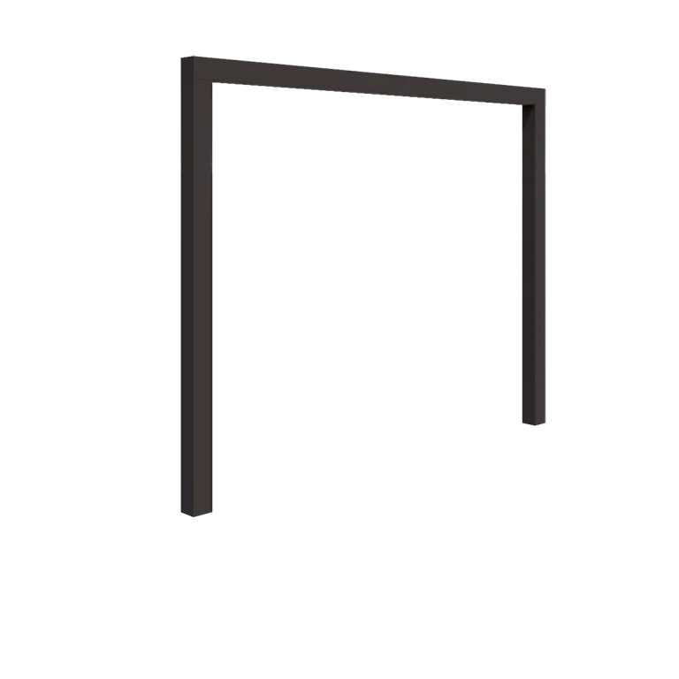 Πέργκολα από χάλυβα - Ίσιο - 300 x 230 cm - Άλλο χρώμα RAL - Χωρίς βάση από σκυρόδεμα