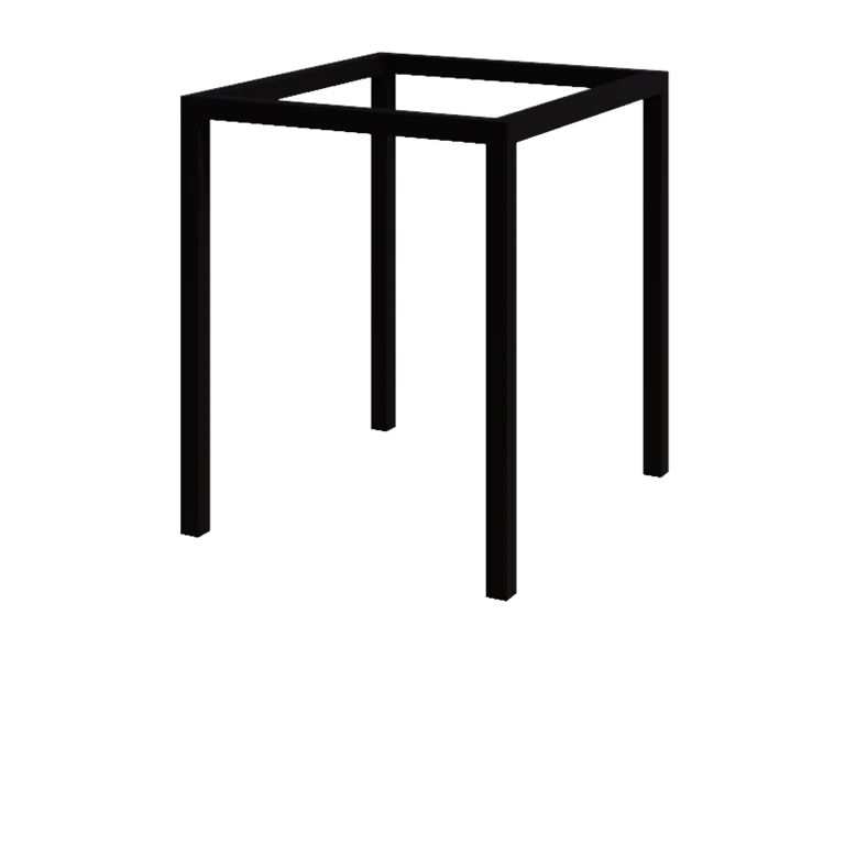 Πέργκολα από χάλυβα - Τετράγωνο - 224 x 200 x 230 cm - RAL9005 ματ (μαύρο) - Χωρίς βάση από σκυρόδεμα