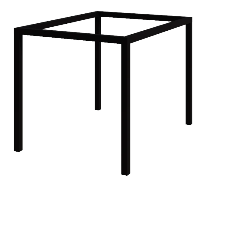Πέργκολα από χάλυβα - Ορθογώνιο - 324 x 250 x 230 cm - RAL9005 ματ (μαύρο) - Χωρίς βάση από σκυρόδεμα