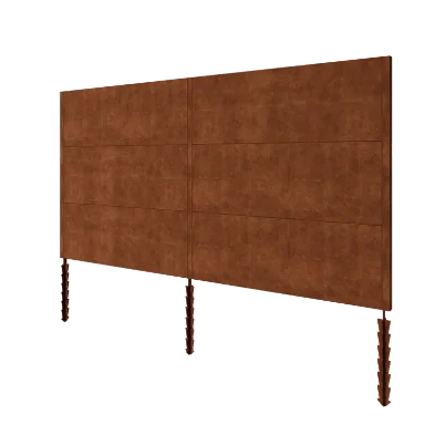 Φράχτης από χάλυβα Corten H3 - Plíres set - 378 x 6 x 190 cm